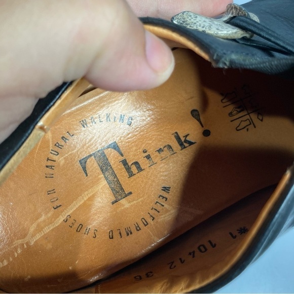 Think! Leather walking shoes black size 36 - Picture 6 of 8